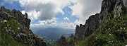 35 Canalone a precipizio sulla Val del Riso